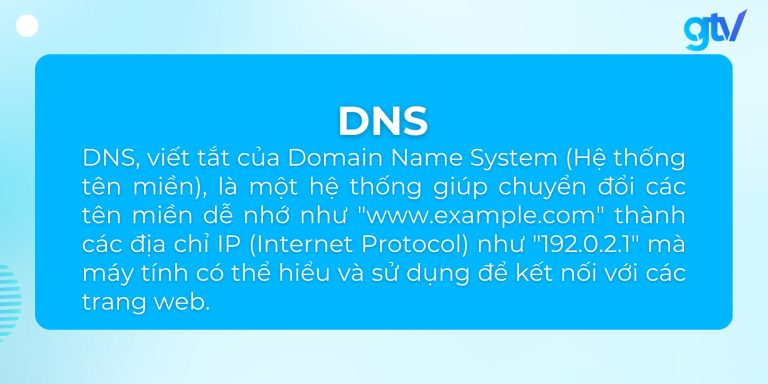 DNS là gì Chức năng nguyên lý hoạt động của DNS