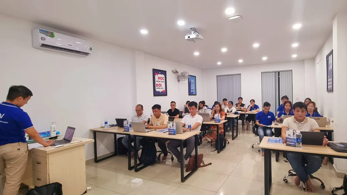 Một buổi SEO Blueprint tại văn phòng GTV SEO, TP.HCM