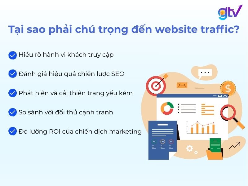 Tầm quan trọng của website traffic