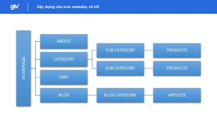 cấu trúc website