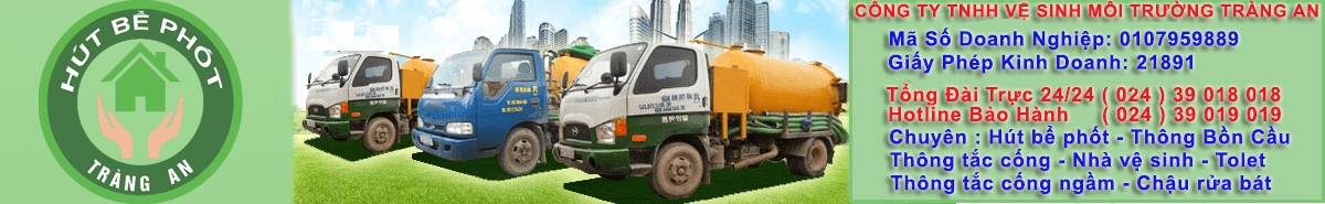 Hút bể phốt Tràng An