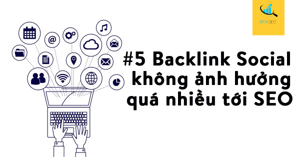 backlink social, thứ hạng seo