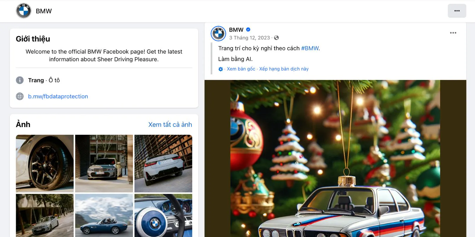 BMW Facebook Marketing