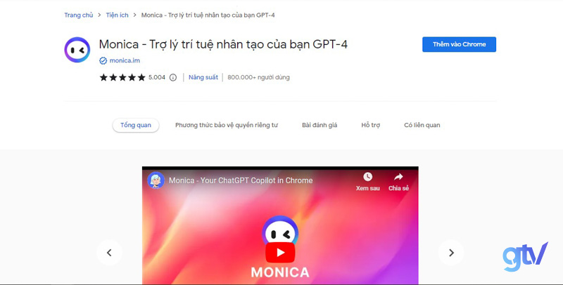 cài đặt monica
