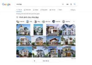 SERP Feature có dạng Image Pack