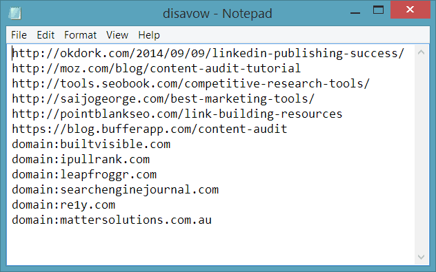 disavow file là gì, disavow link, disavow link bẩn