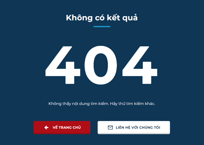 Lỗi 404 Not Found là gì