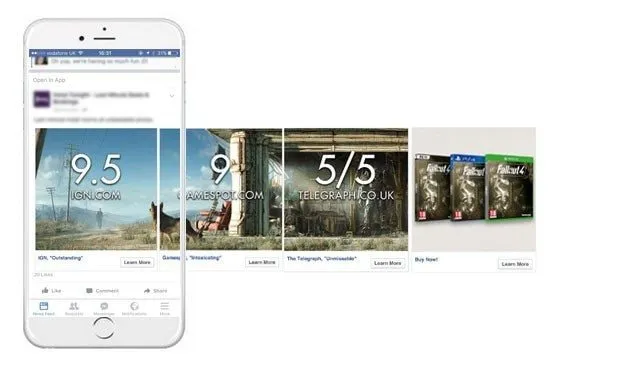 fb carousel ads
