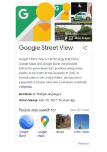 Google Street View có ảnh hướng rất lớn đến SEO Google Maps