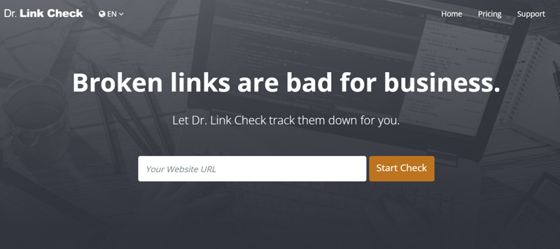 LinkChecker hỗ trợ phát hiện lỗi 404