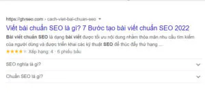 Sử dụng Schema Markup