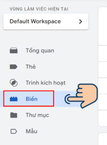 Tạo biến dữ liệu