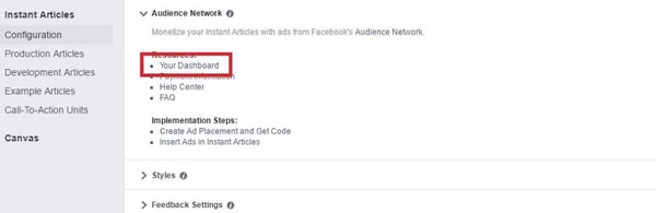 Tạo quảng cáo với Facebook Audience Network