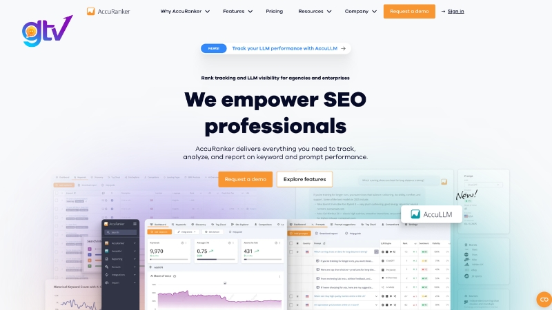AccuRanker — Kiểm Tra Thứ Hạng Real-Time