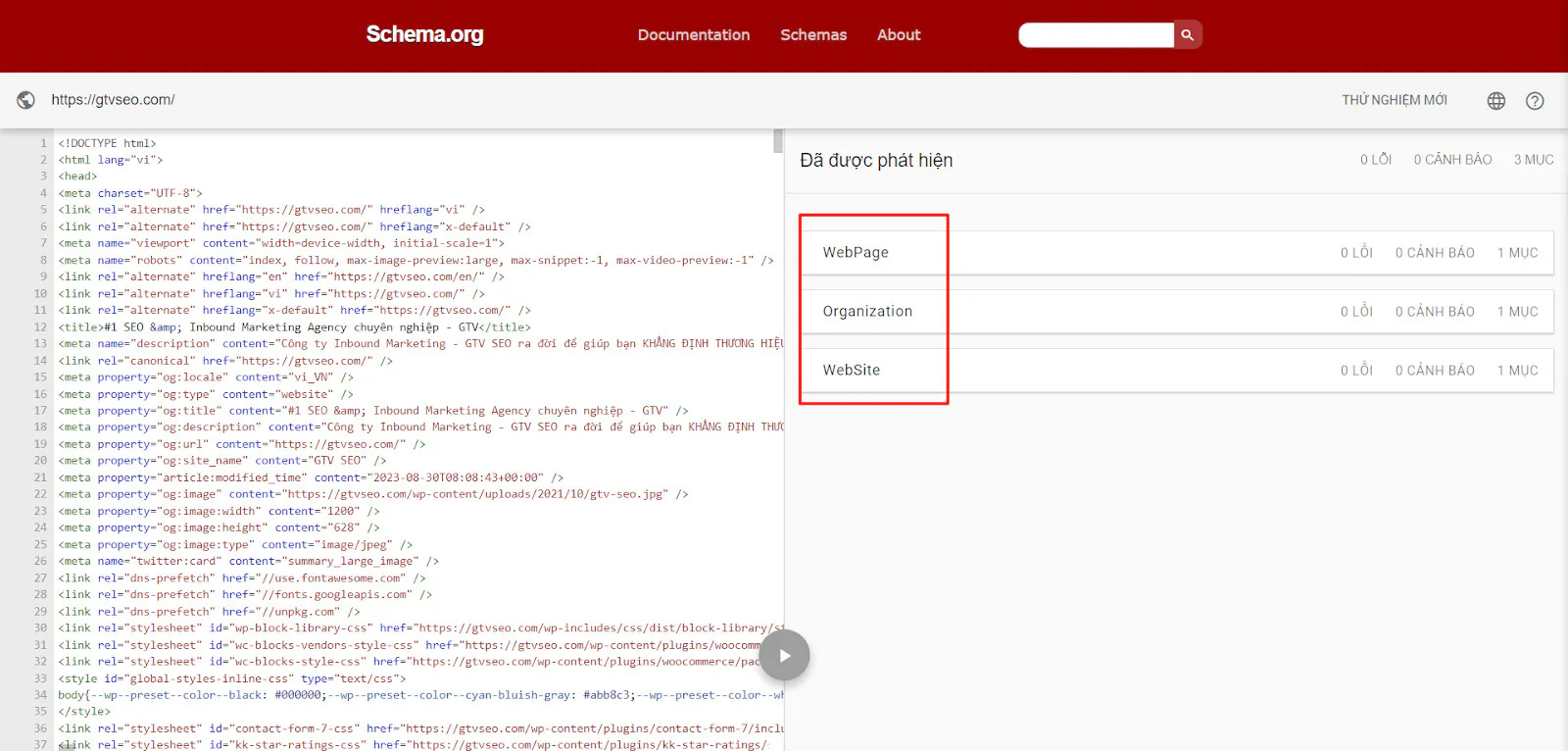 Triển khai Schema Markup (Dữ liệu có cấu trúc)