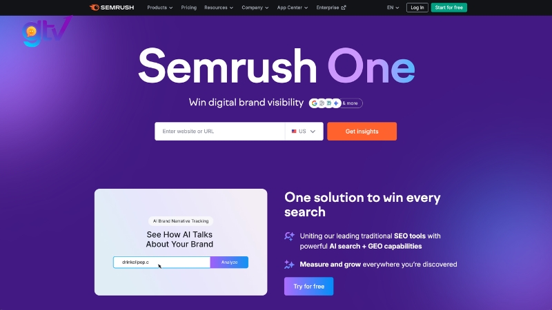 SEMrush — Phần Mềm Theo Dõi Vị Trí Từ Khóa Đa Năng
