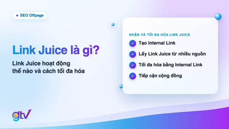 Ảnh bìa bài Link Juice là gì: checklist nhận và tối đa hóa Link Juice bằng Internal Link, nhiều nguồn link và tiếp cận cộng đồng
