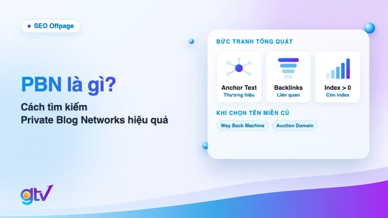 Ảnh bìa bài PBN là gì: 3 điểm nhìn tổng quát khi chọn PBN gồm anchor text thương hiệu, backlink liên quan, còn index