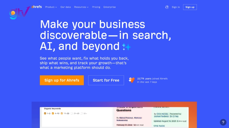 Ahrefs — Kiểm Tra Xếp Hạng Từ Khóa Toàn Diện