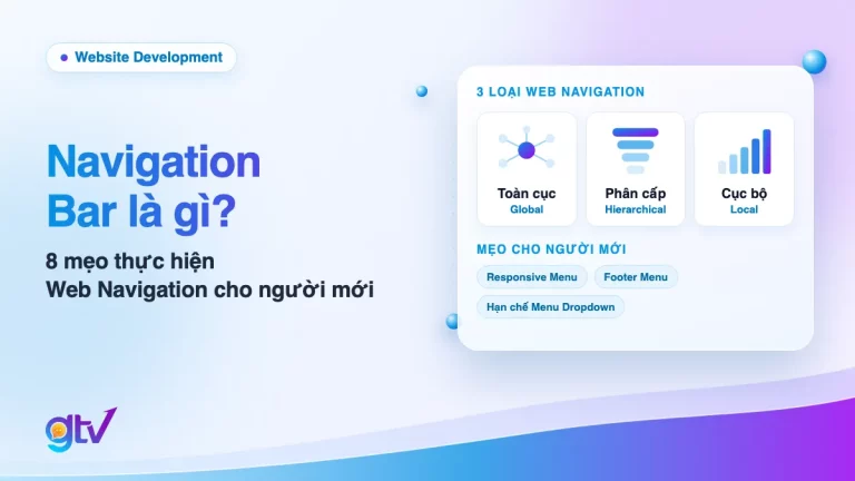 Ảnh bìa bài Navigation Bar là gì: 3 loại Web Navigation toàn cục, phân cấp, cục bộ và mẹo dùng Responsive Menu, Footer Menu