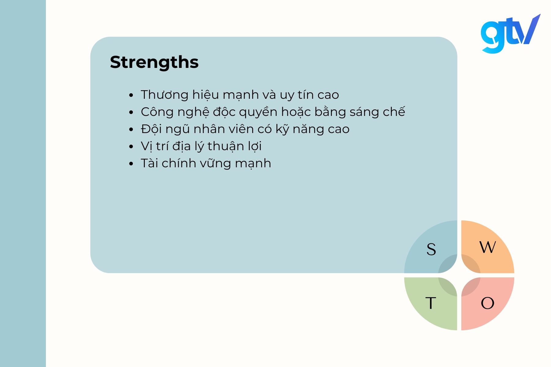 Điểm mạnh (Strengths)