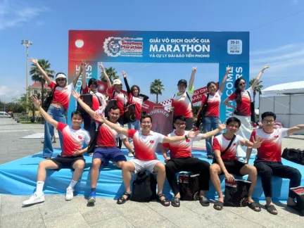 Thành viên GTV SEO tại giải chạy marathon