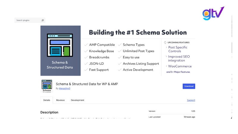 Plugin Schema & Structured Data for WP & AMP