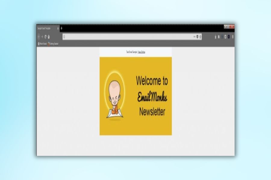 Hiển thị trên trình browser

