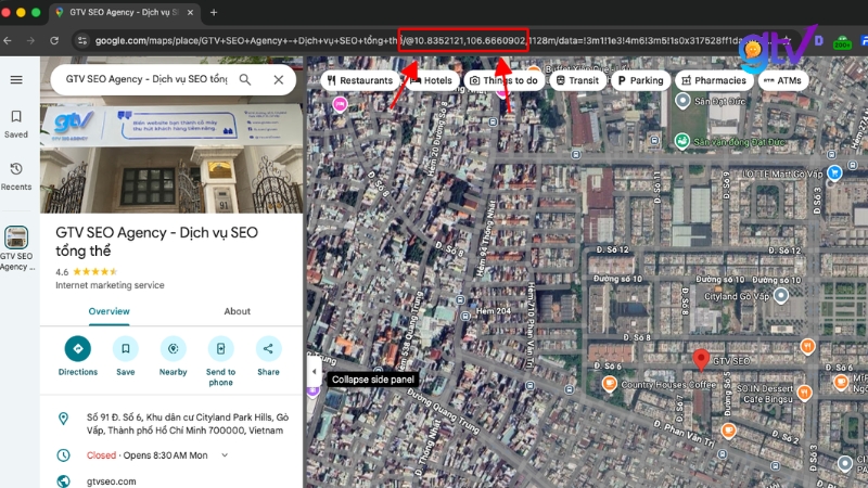 Lấy tọa độ GPS chính xác cho thuộc tính geo