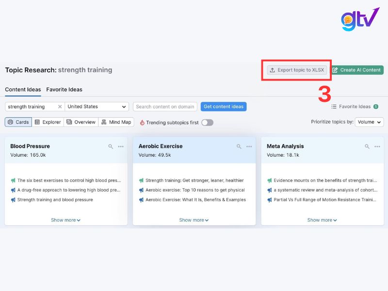 Tải dữ liệu về để có thể nghiên cứu Content Pillar kỹ hơn