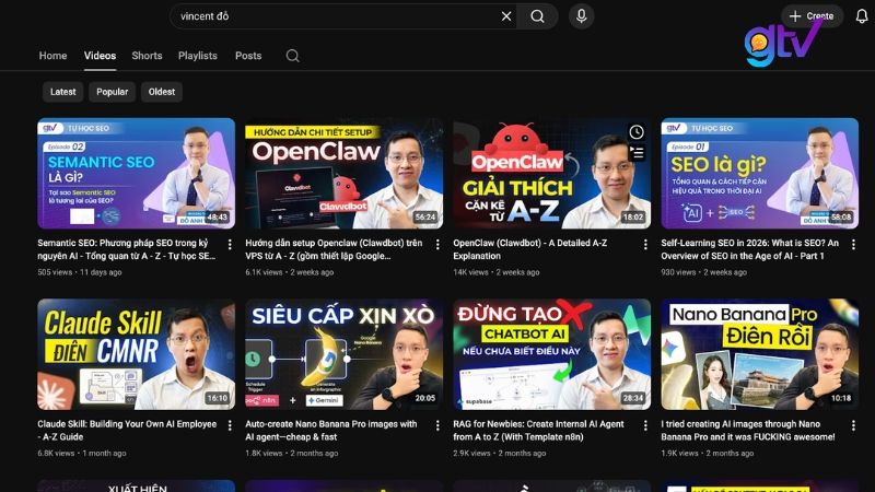 Tối ưu on-page video (tiêu đề, mô tả, phụ đề, chapters, thumbnail)