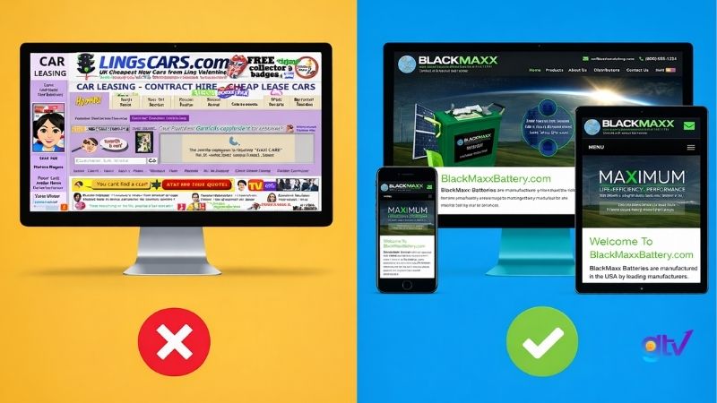Website đẹp nhưng UX kém hay khó đọc vẫn khiến người dùng rời đi.