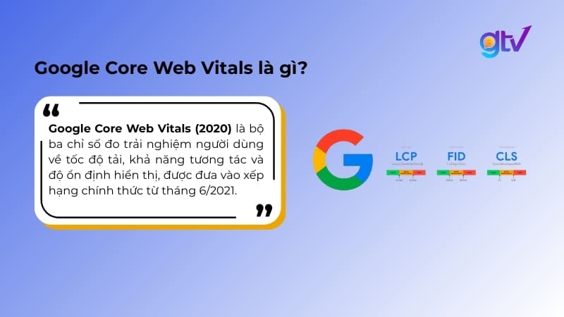 Giải thích khái niệm Google Core Web Vitals
