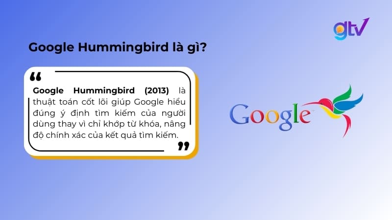 Giải thích khái niệm Google Hummingbird