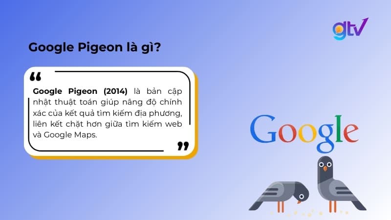 Giải thích khái niệm Google Pigeon