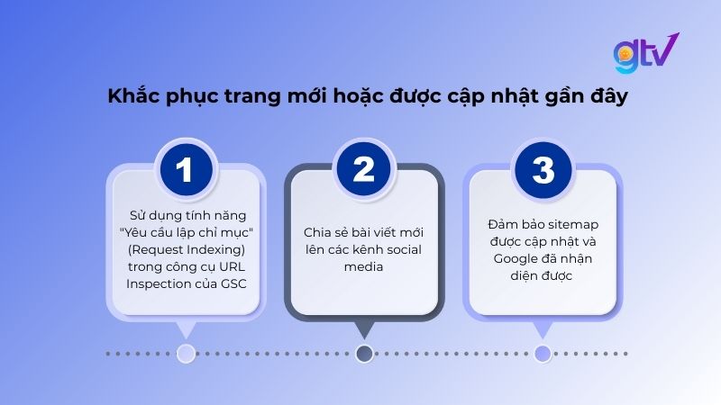 3 cách khắc phục lỗi trang mới cập nhật gần đây