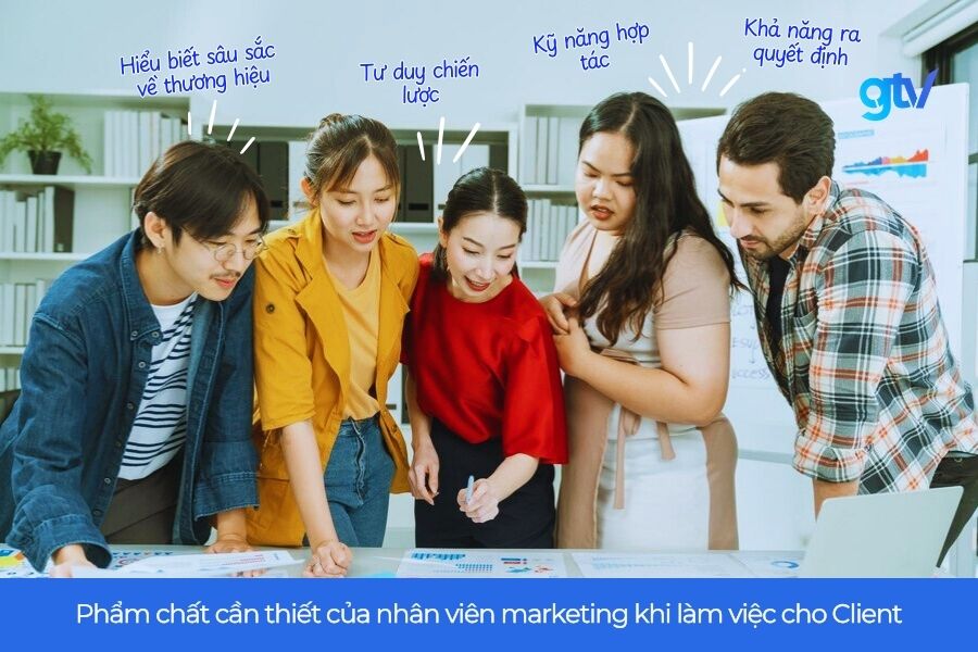 Phẩm chất cần thiết của nhân viên marketing