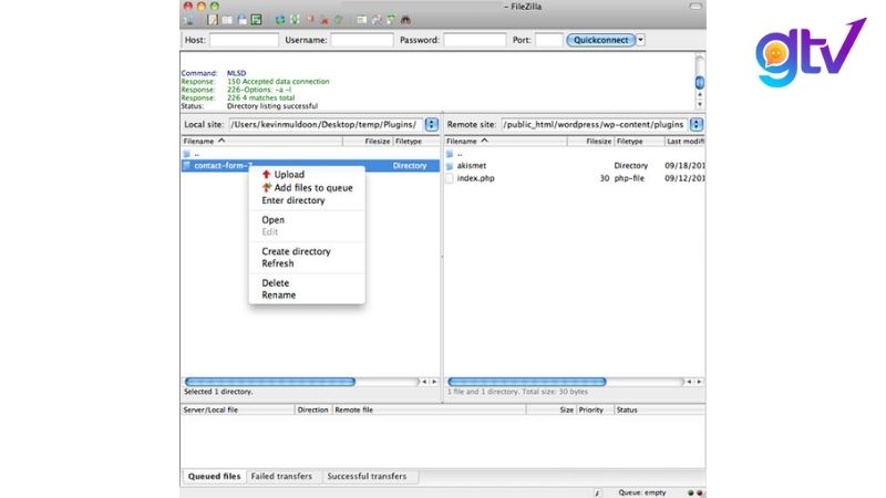 toàn bộ thư mục plugin đã giải nén