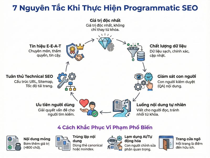 Quy Trình 5 Bước Triển Khai Programmatic SEO