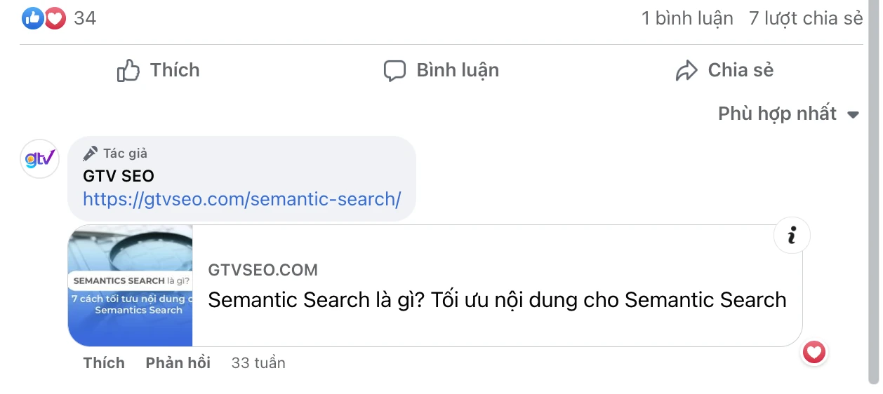 Backlink comment
