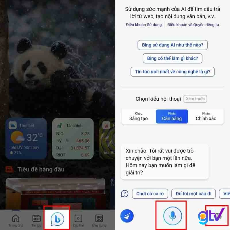 bước 3 cài đặt bing ai app