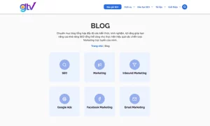 Ví dụ trang Blog của GTV SEO