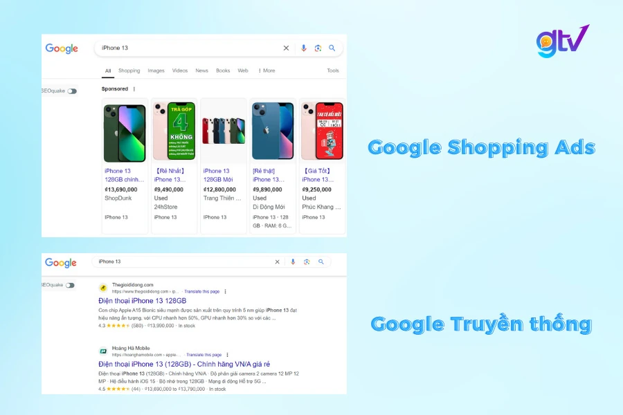 google shopping ads