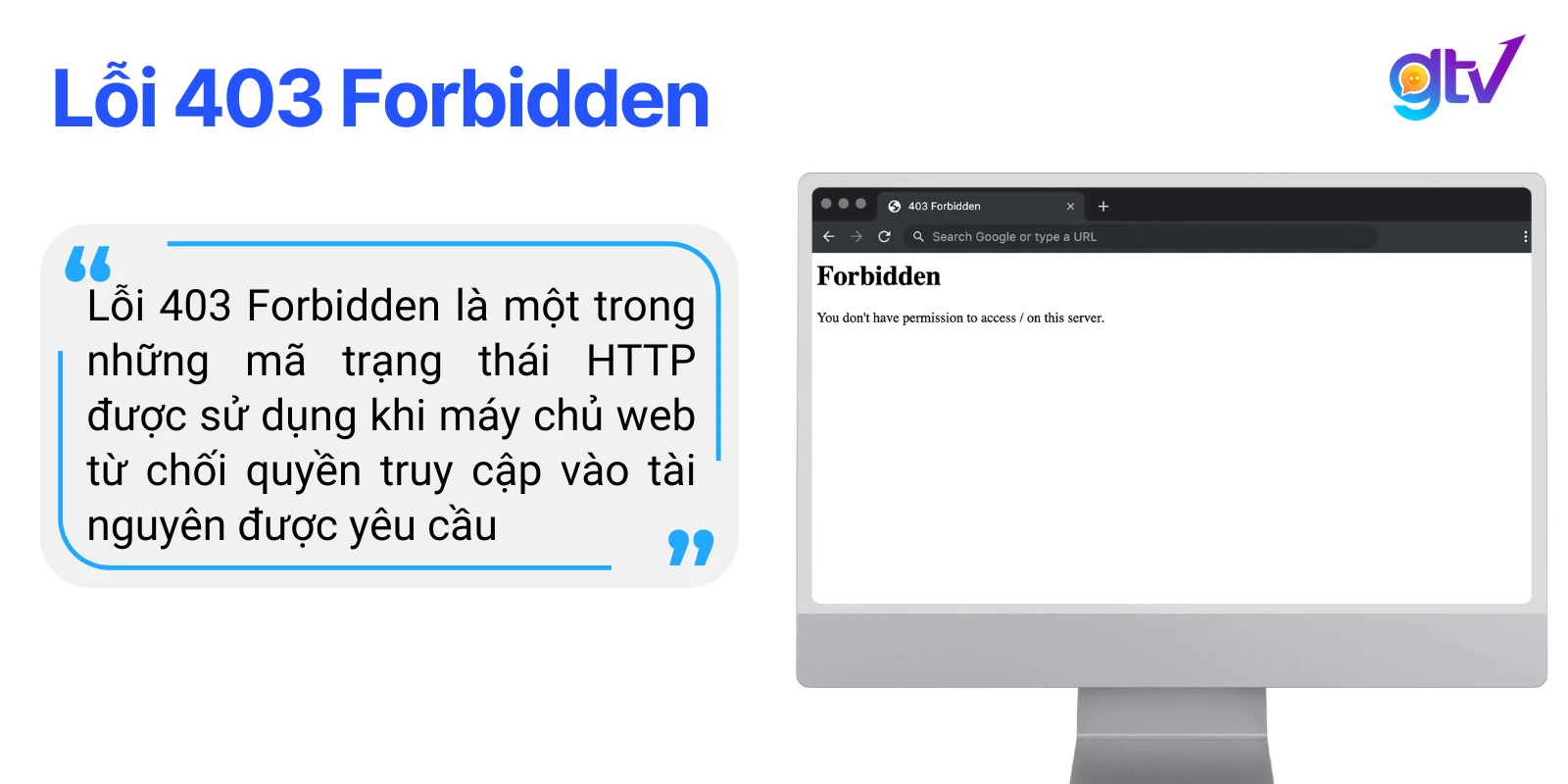 Lỗi 403 là gì