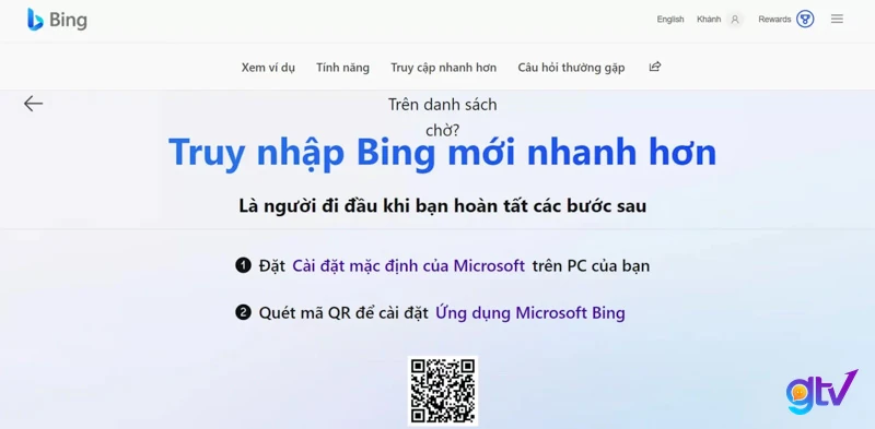 Cài đặt Bing Chat AI