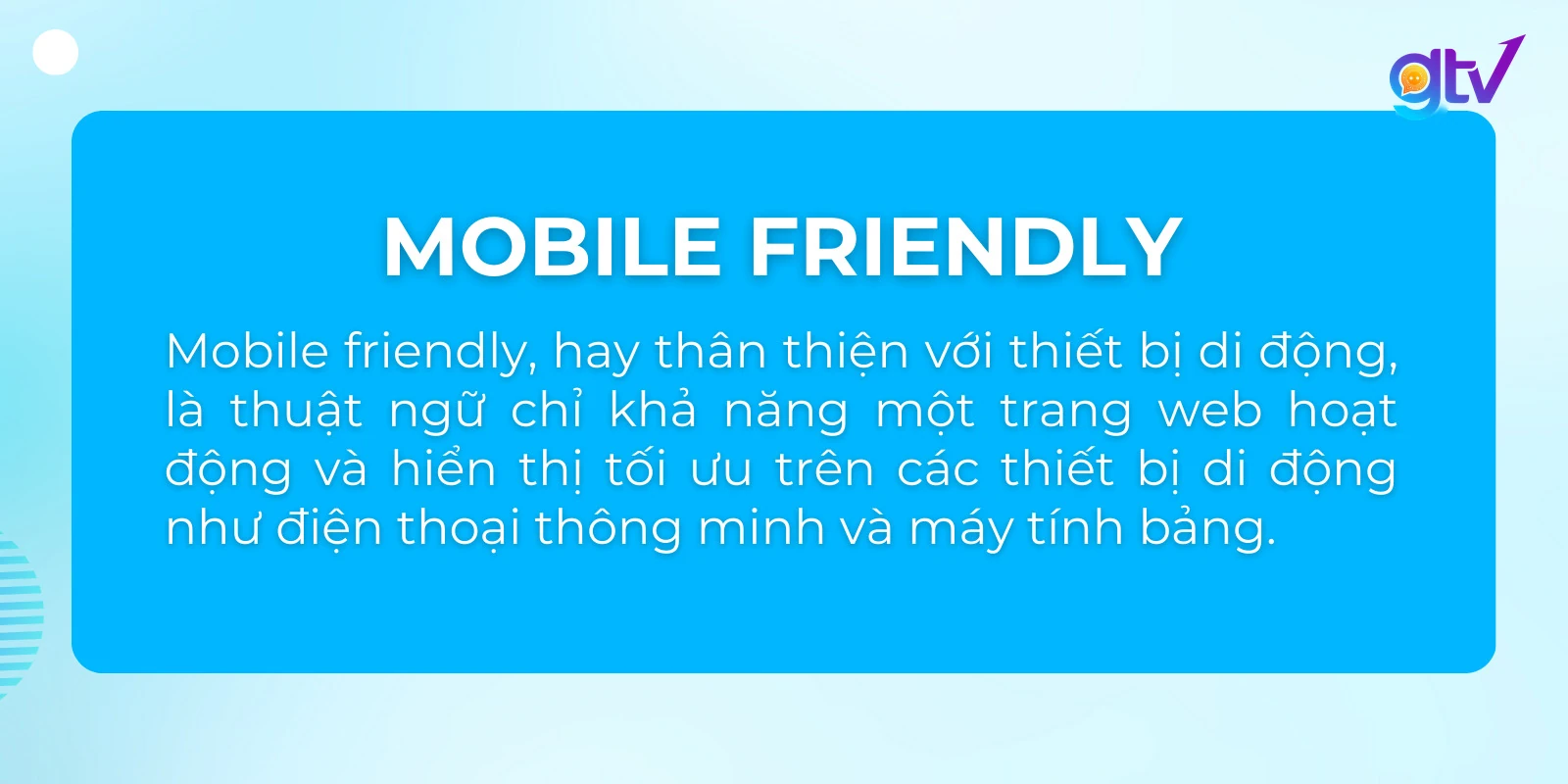 mobile friendly là gì