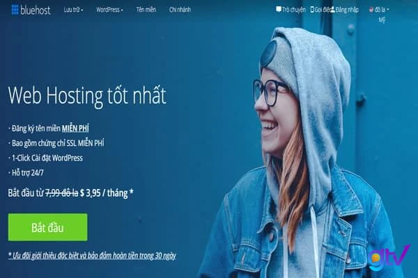 Mua tên miền tại Bluehost mua tên miền nước ngoài