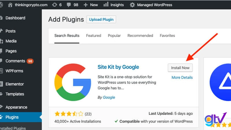 Site kit google wordpress