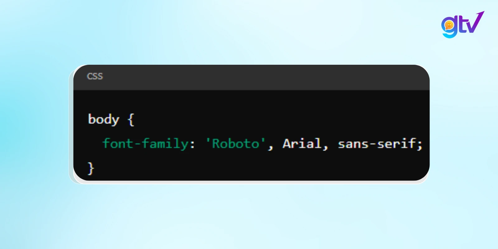 ten font chu trong css