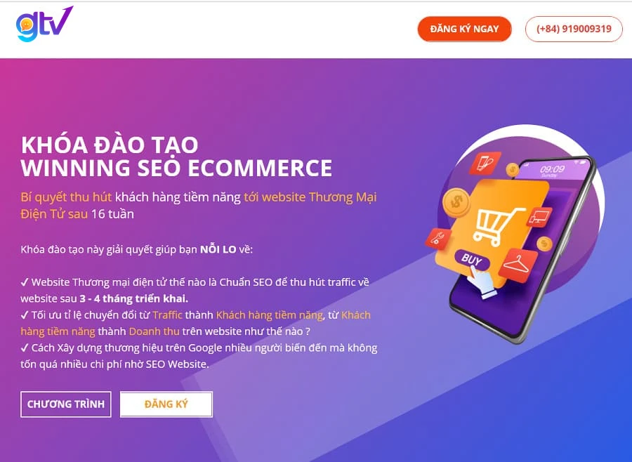 hình ảnh thiết kế landing page